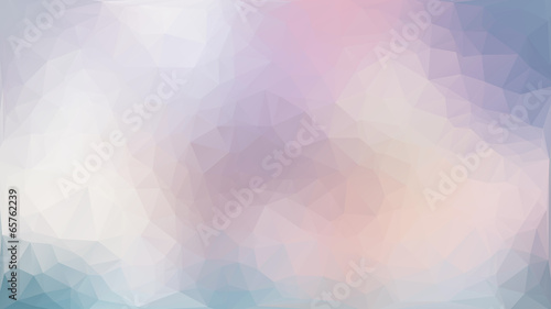 Purple and pink abstract polygon triangle background