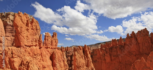 panoramique sur Queen's garden trail, Bryce canyon © fannyes