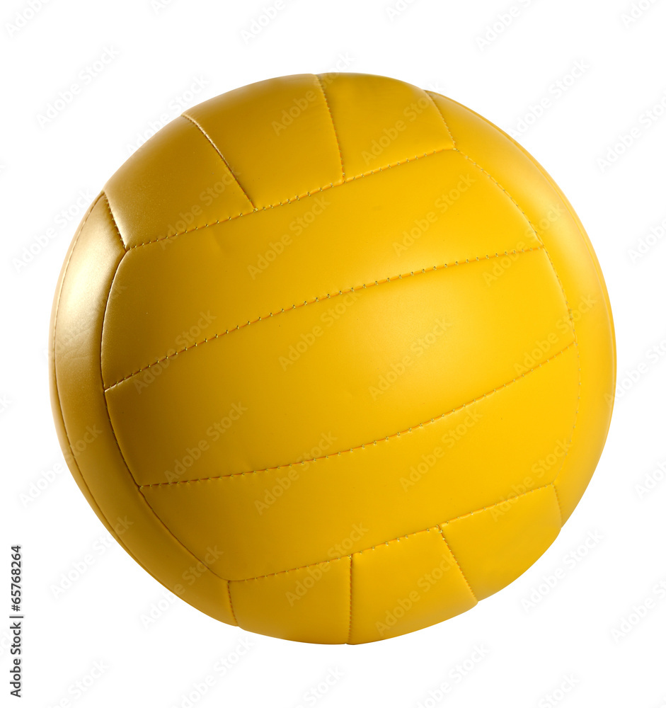 Yellow Volleyball