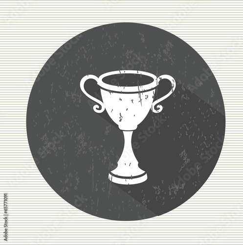 Trophy sign, vector