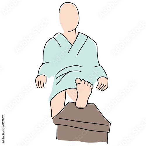 Person Getting Pedicure