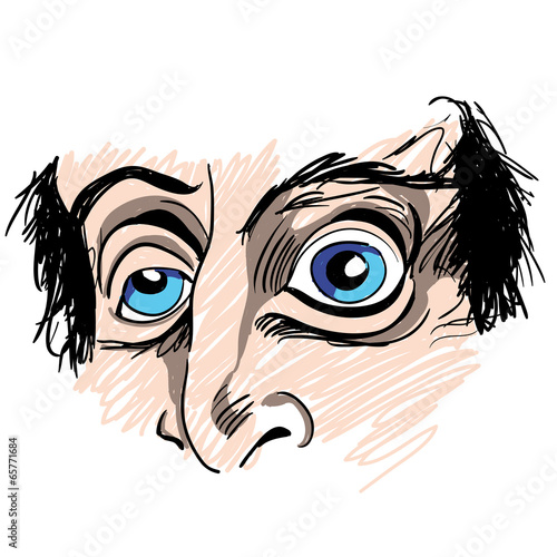 Man with Strange Eyes