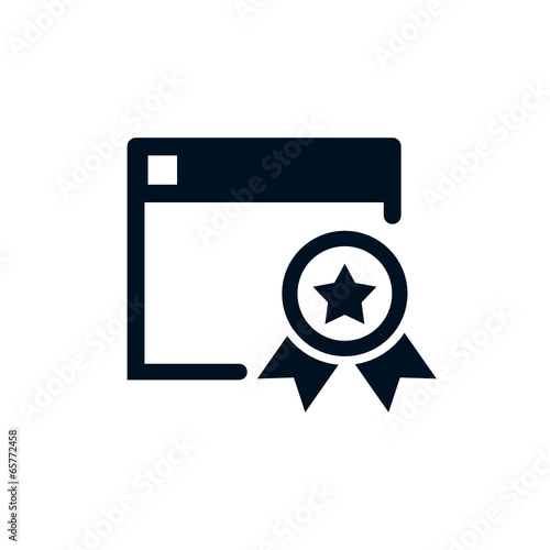 Monochrome icon