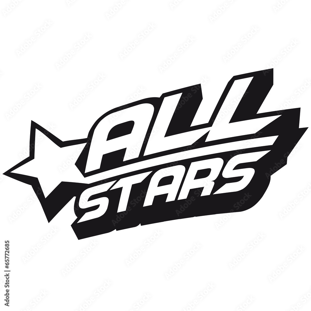 Allstars Cool Logo Design Stock Adobe Stock