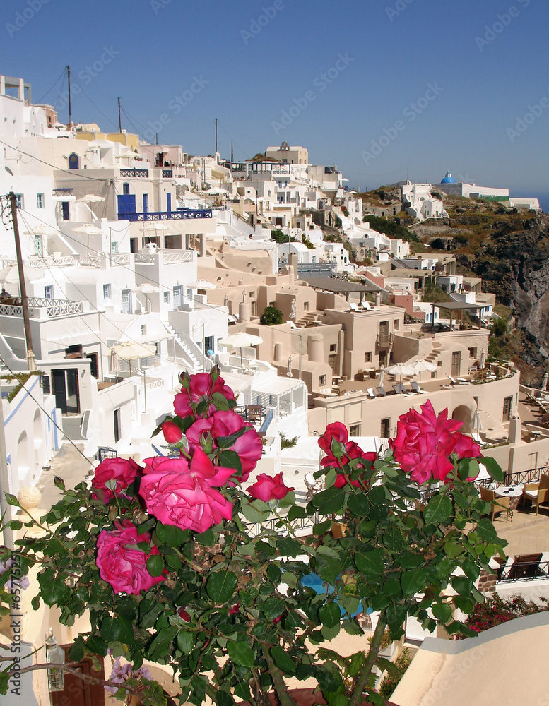 Fototapeta premium Santorin