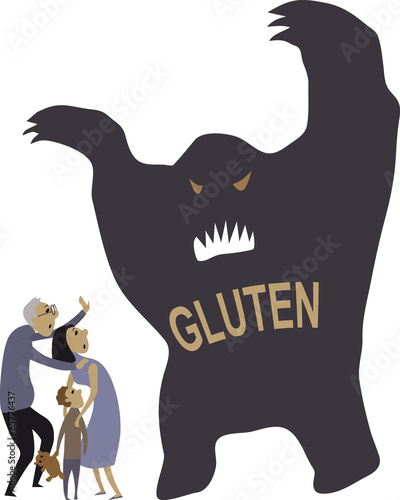 People scared of gluten