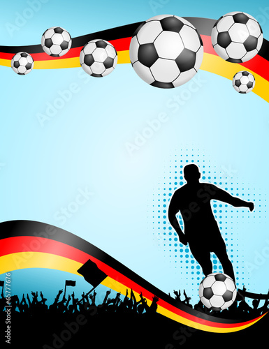fussball-plakat XIX