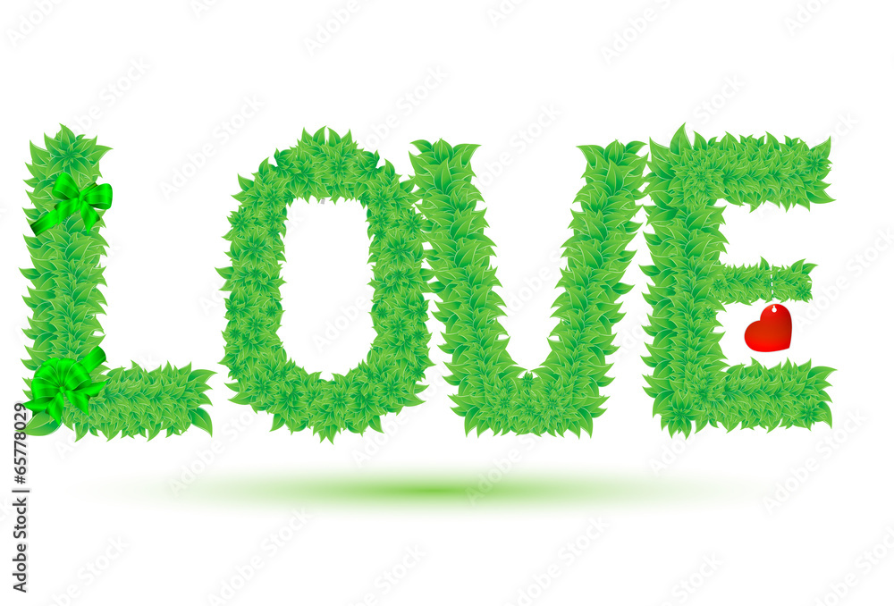 love of green leaves love of green leaves