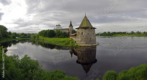 Foto The Pskov Kremlin. Russia.