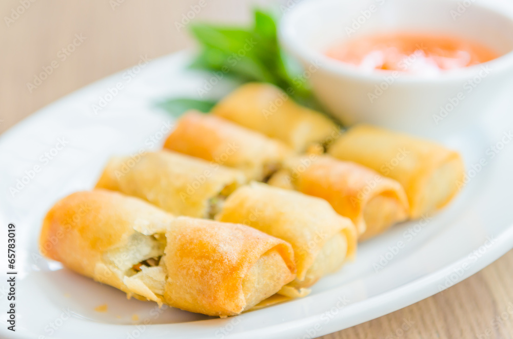 Fried Spring rolls Fried Spring rolls