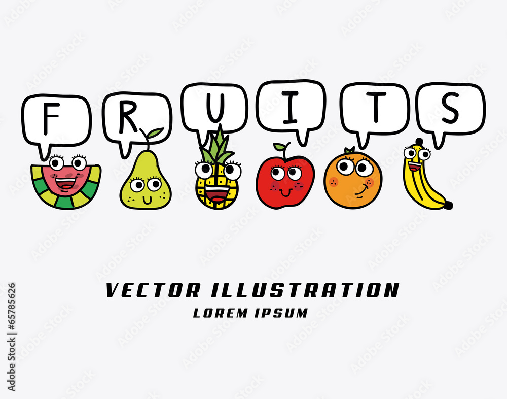 Fruits design Fruits design