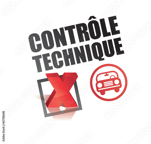 échouer le controle technique