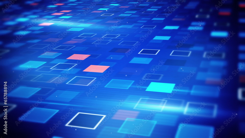 beaming blue squares loopable techno background beaming blue squares loopable techno background