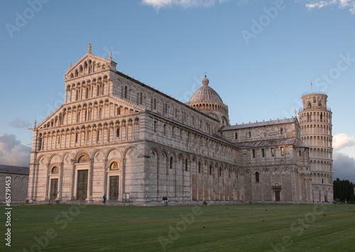 Details of Piazza Miracoli Pisa in Italy © dade80
