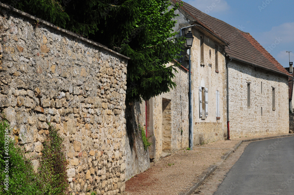 France, the old village of Themericourt