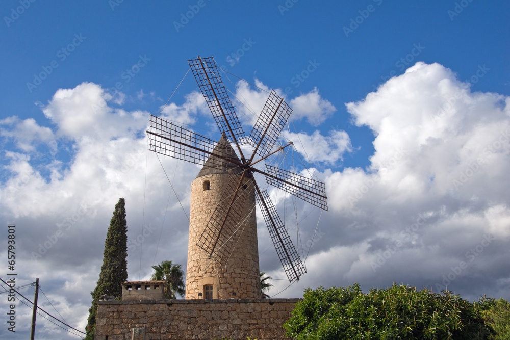 Windmühle in Mallorca