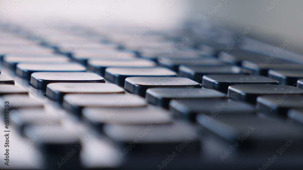 Computer keyboard touch typing