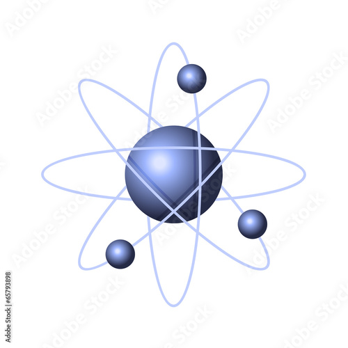 Model of Abstract Atom Structure. Vector