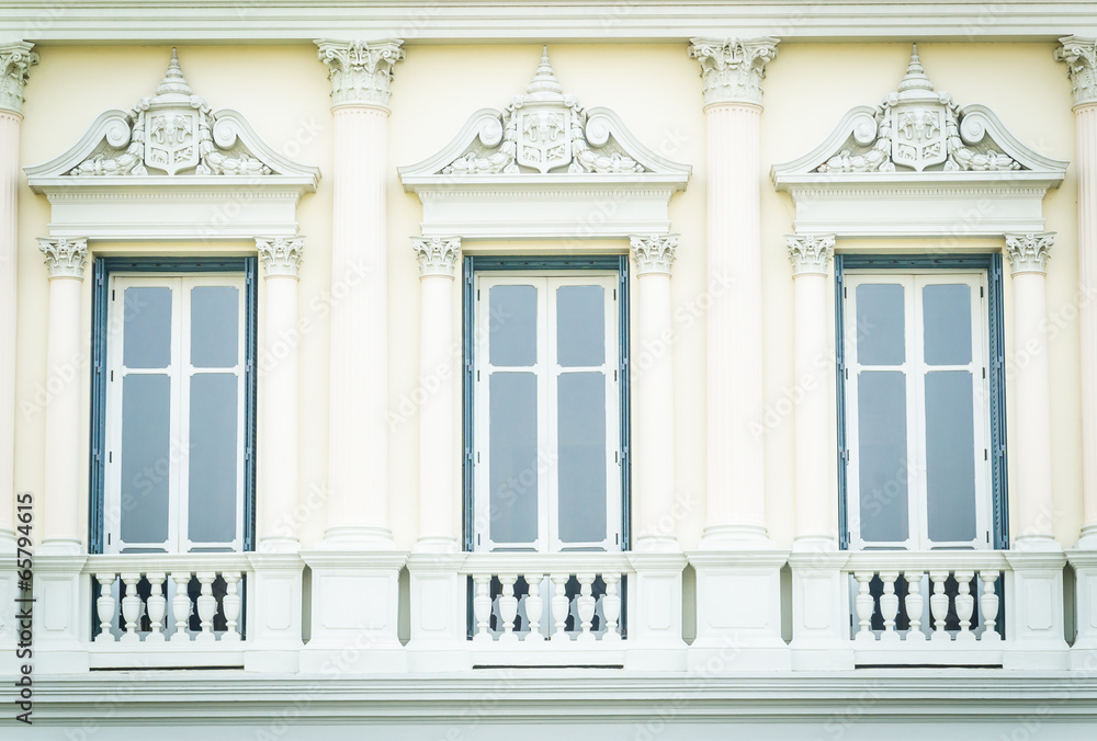 Obraz premium Wood windows