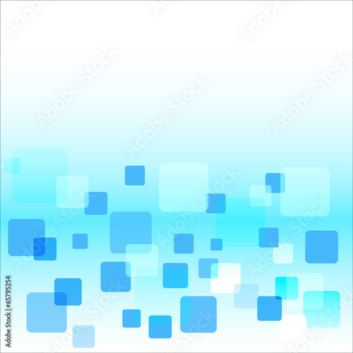 abstract light blue background with squares