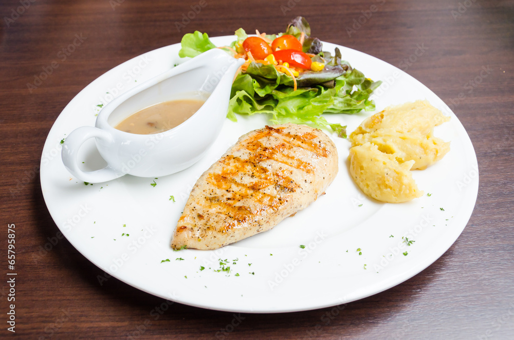Grilled chicken breast Grilled chicken breast