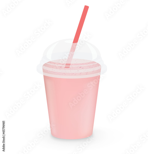 Strawberry milkshake