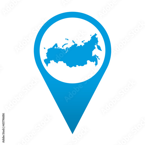 Icono localizacion Rusia photo