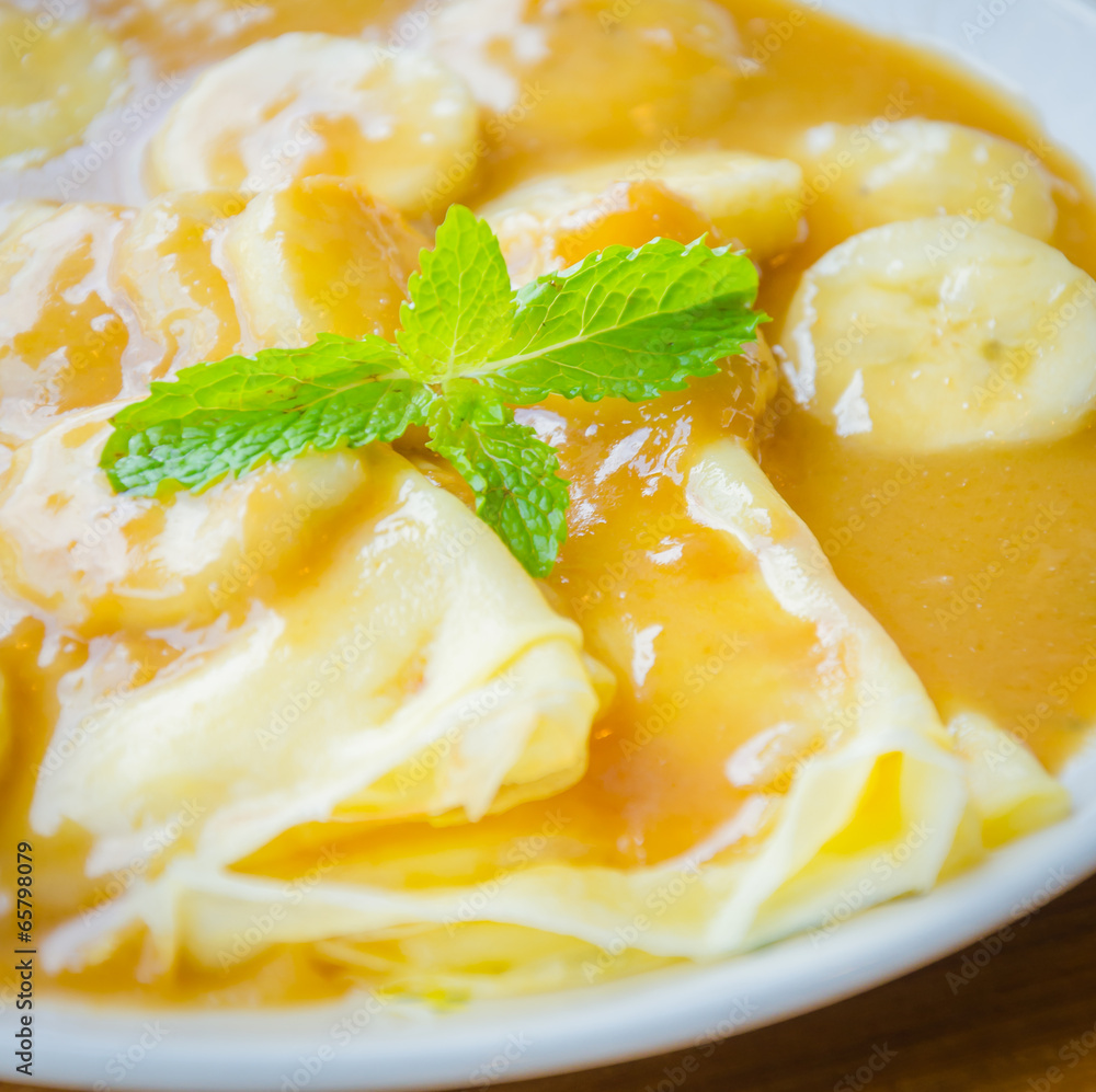 Crepe banana Crepe banana