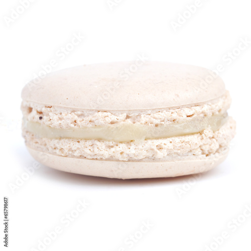 macaroons isolated on white background