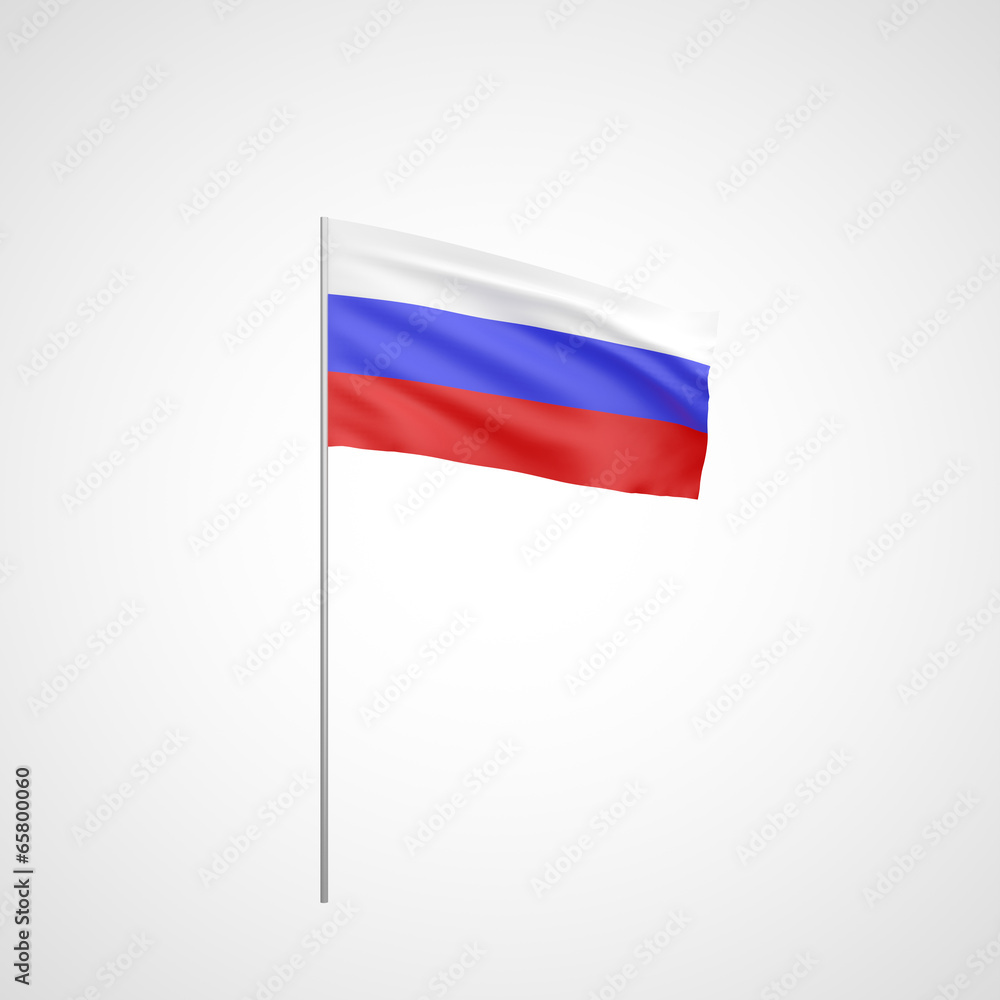Naklejka premium Flag of Russia