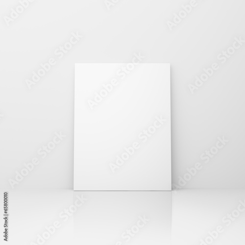 blank placard