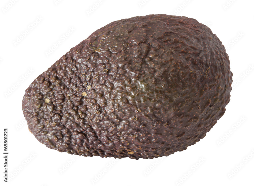 Whole avocado isolated on white. Whole avocado isolated on white.
