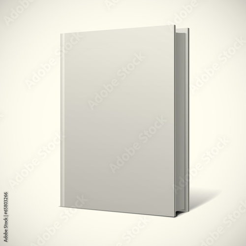 Blank book cover