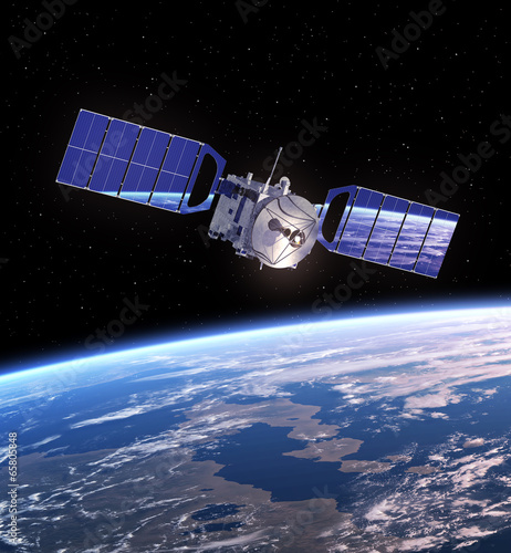 Satellite In Space