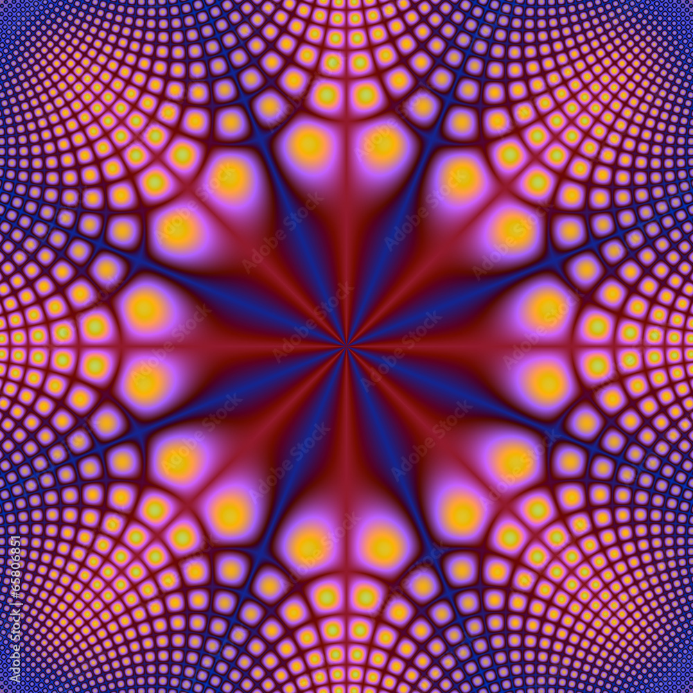 Obraz premium Spotted in Eight Sections