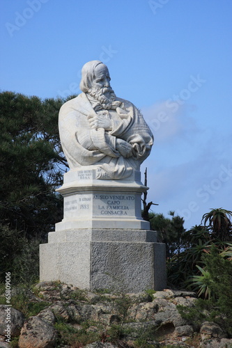 Bilde på lerret isola di caprera casa museo di garibaldi sardegna