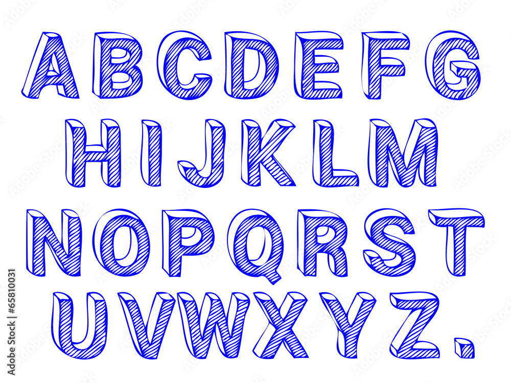 Hand Drawn Font Hand Drawn Font