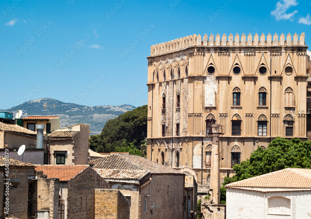 Norman palace  in Palermo