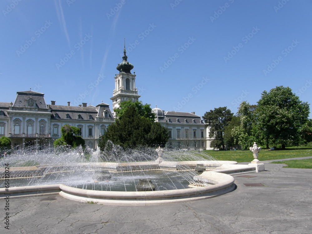 Obraz premium Festetics Palace in Keszthely (Balaton area), Hungary