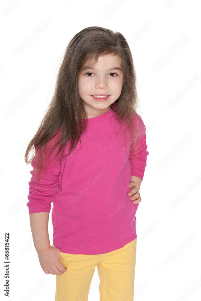 Pretty preschool girl Pretty preschool girl