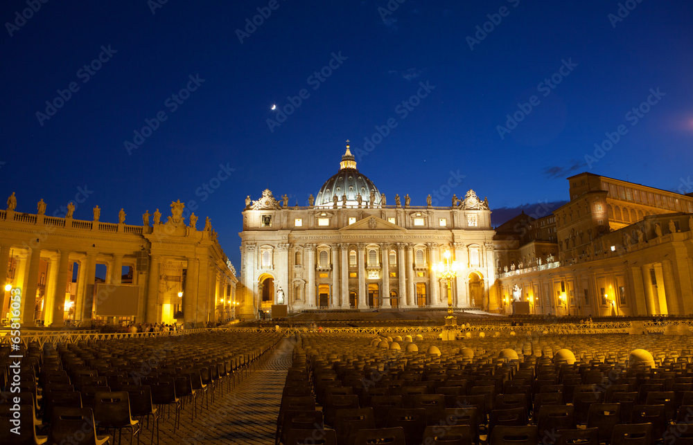 Basilica of Saint Peter in Vatican City, Italy