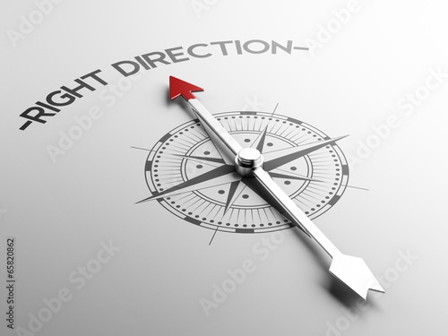 Right Direction Concept