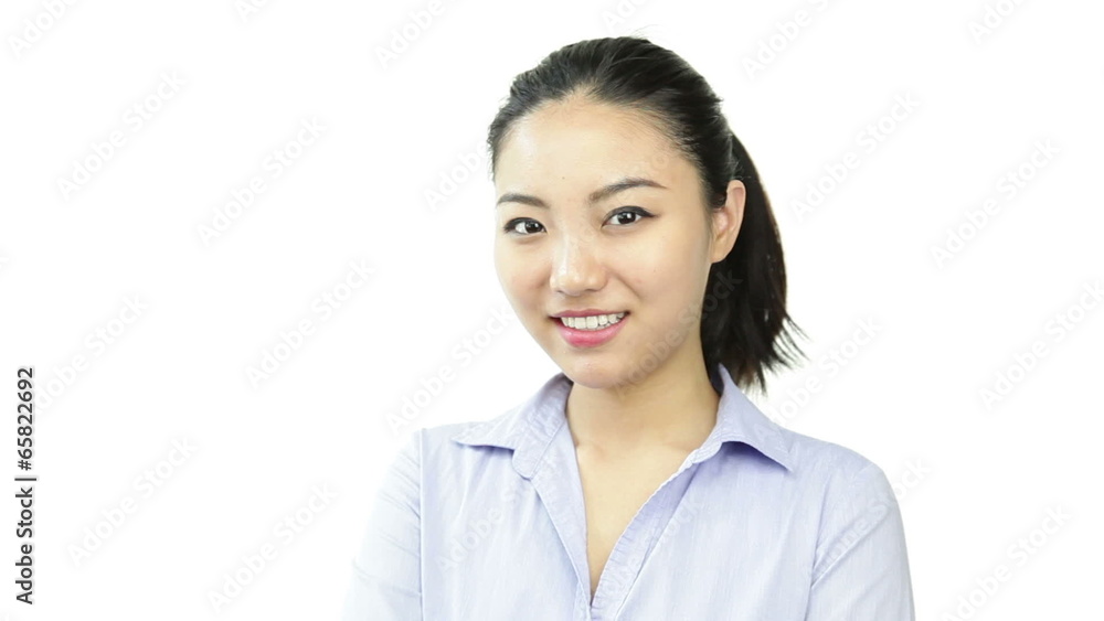 asian business woman isolated on white confident asian business woman isolated on white confident