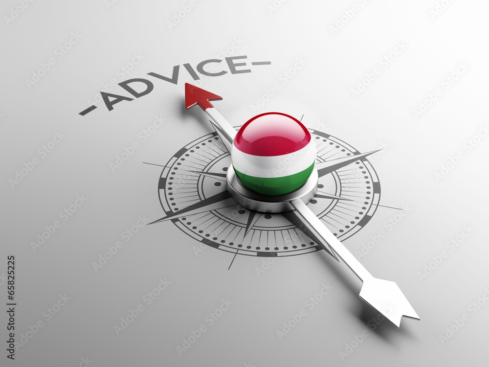 Fototapeta premium Hungary Advice Concept