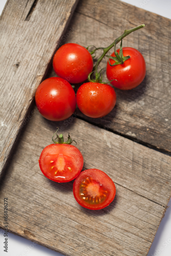 Tomatoes, cooked with herbs for the preservation Tomatoes, cooked with herbs for the preservation