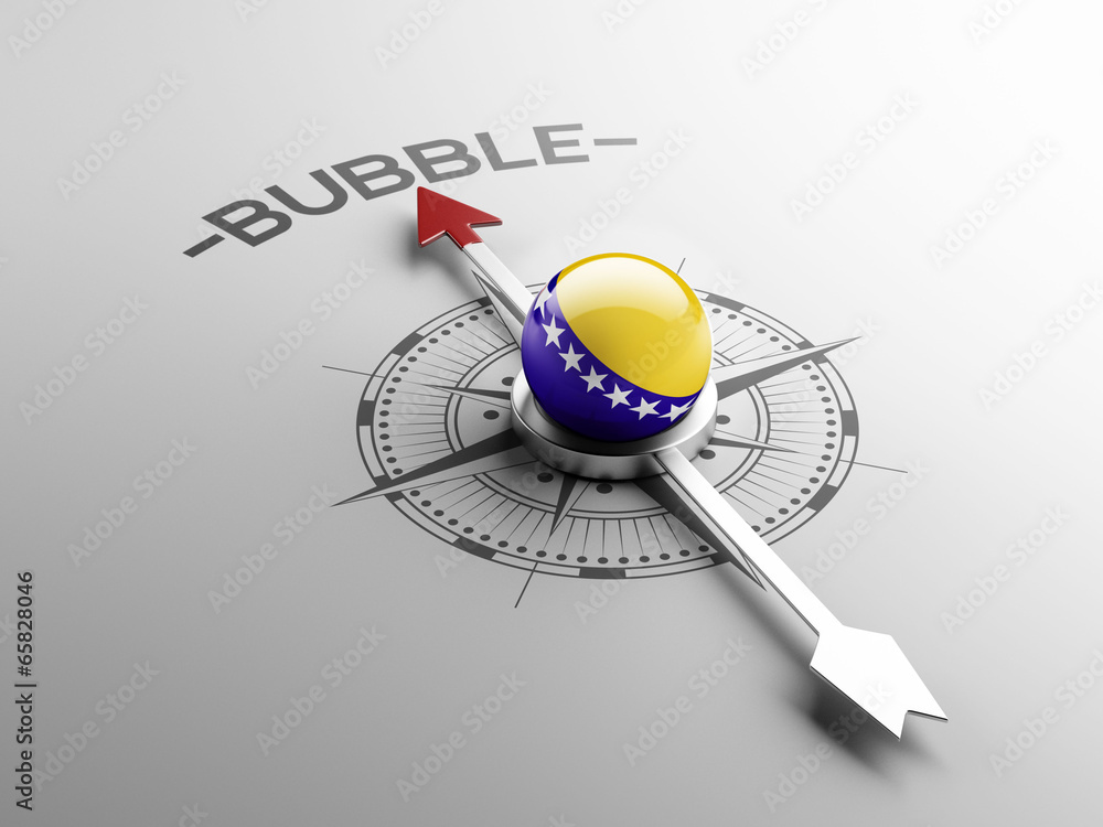 Bosnia and Herzegovina. Bubble Concept Bosnia and Herzegovina. Bubble Concept