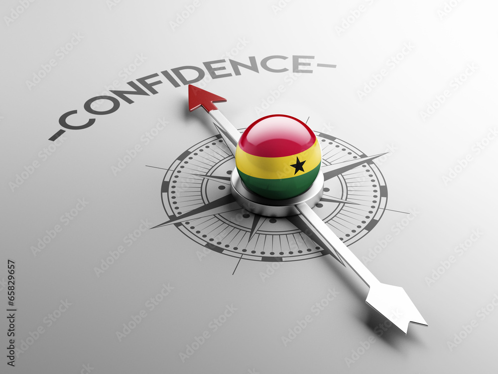 Ghana Confidence Concept
