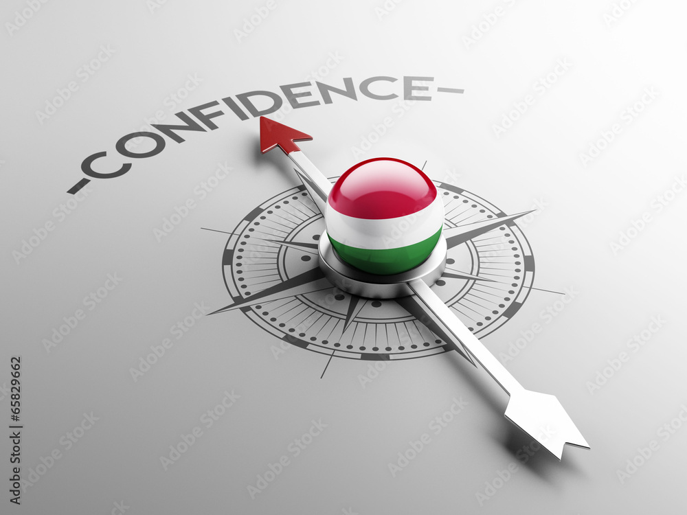 Fototapeta premium Hungary Confidence Concept