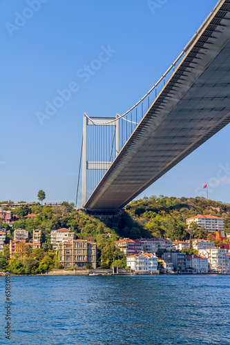 Canvas Print Istanbul Second Bosphorus bridge