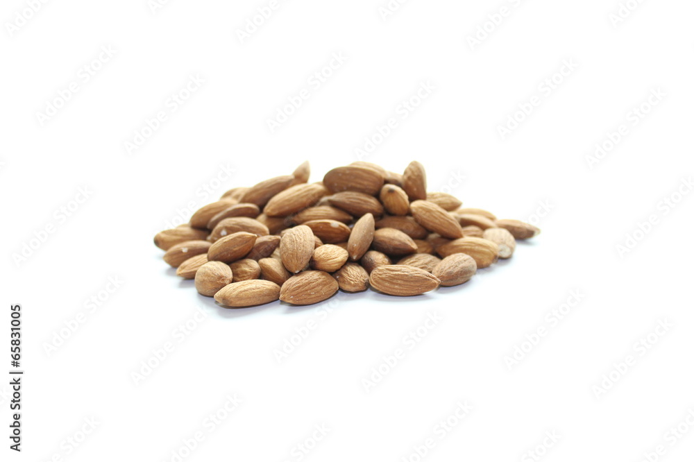 pile of almonds pile of almonds